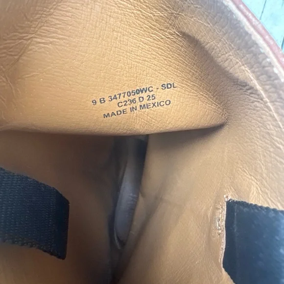 Frye Campus 14L Boots saddle Size 9 In Excellent Condition - Picture 7 of 8